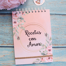Cuaderno para recetas by Cami Morgado