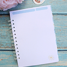 Cuaderno de puntos diseño Flores by Cami morgado