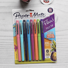 Candy pop flair tropical 8 unidades Paper Mate