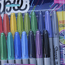 Marcadores Sharpies 24 colores Cósmicos 