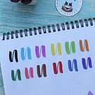 12 brush pen colores básicos Selloffice 