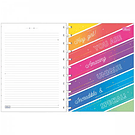 Cuaderno de discos modelo Be Nice 27,5 cm x 20 cm