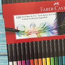 100 EcoLápices de color SuperSoft Faber Castell