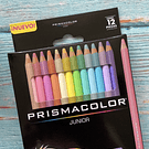 LAPICES 12 COLORES PASTEL JUNIOR PRISMACOLOR