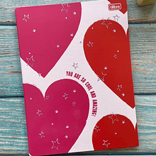 Cuaderno universitario empastado diseño Love Pink