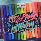 Miss Brush Lettering, 20 colores