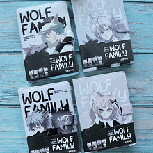 Libreta Ilustrada Wolf Family