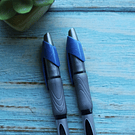Boligrafo tinta gel color azul punta fina