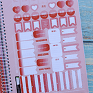 Cuaderno diseño Love Pink, Cuatro Materias 160 hojas