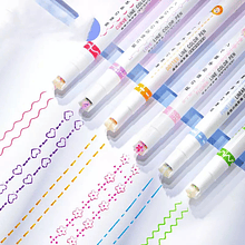 Set lápices con timbres para decorar