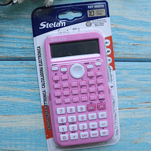 Calculadora científica color rosada