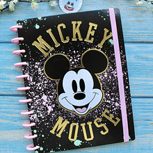 Cuaderno con Discos Mickey Mouse Mooving Loop