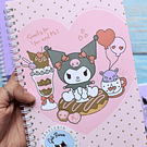 Libreta Kuromi tamaño A5 