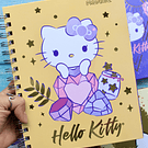 Cuaderno media carta diseño Hello Kitty 150 hojas