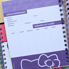 Cuaderno media carta diseño Hello Kitty 150 hojas