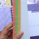 Cuaderno media carta diseño Hello Kitty 150 hojas