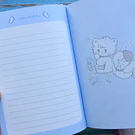 Diario de vida full ilustrado con clave