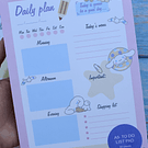 Planner diario diseño Sanrio