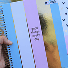 Cuaderno 1/2 oficio diseño Chic