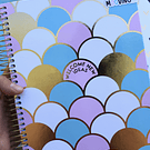Cuaderno 1/2 oficio diseño Chic