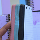 Cuaderno 1/2 oficio diseño Chic