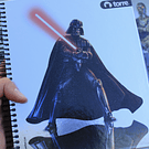Cuadernos 1/2 carta diseño Star wars