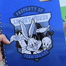 Cuaderno 100 hojas universitario diseño Looney Tunes