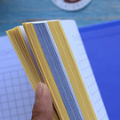 Cuaderno tamaño carta 3 materias BT21