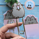 Jumbo Paper Clip con Relieve Pusheen