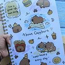 Cuaderno A4 diseño Capybara 