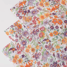 Papel de regalos Floral 10 pliegos 50x35cm