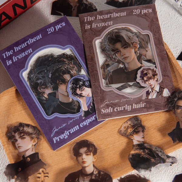 Set de Stickers Chico estilo Anime