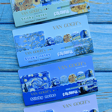 Notas adhesivas diseño Van gogh