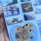 Notas adhesivas diseño Van Gogh