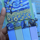 Notas adhesivas diseño Van Gogh