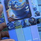 Notas adhesivas diseño Van Gogh