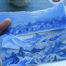 Set de Stickers Bordes de Paisajes