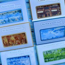 Set de Stickers Bordes de Paisajes