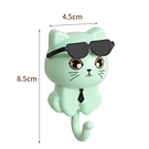 Ganchos para llaves Gatito