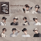 Set de Stickers Chico estilo Anime