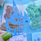 Set de imagenes decorativas troqueladas