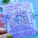 Set de imagenes decorativas troqueladas