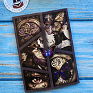 Set de hojitas vintage para decorar