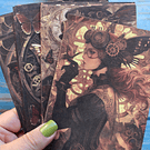 Set de hojitas vintage para decorar