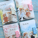 Diario de Vida con clave diseño gatito