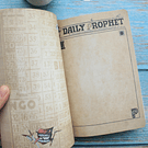 Libreta ilustrada Hermione Harry Potter tipo anime