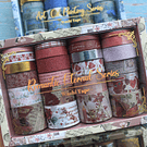 Cajita 24 washi Tape diseño Vintage