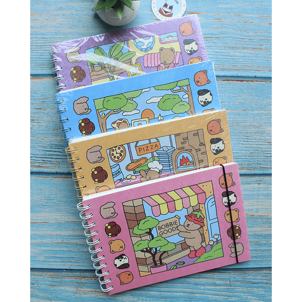 Libro para Colorear tipo Bobbie Goods, tamaño A5