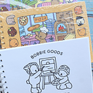 Libro para Colorear tipo Bobbie Goods, tamaño A5