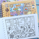 Libro para Colorear tipo Bobbie Goods, tamaño A5